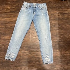 AGOLDE size 27 light wash